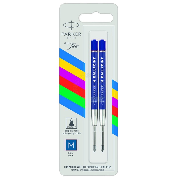 Set Parker 2 Mine Pix Albastru Mediu
