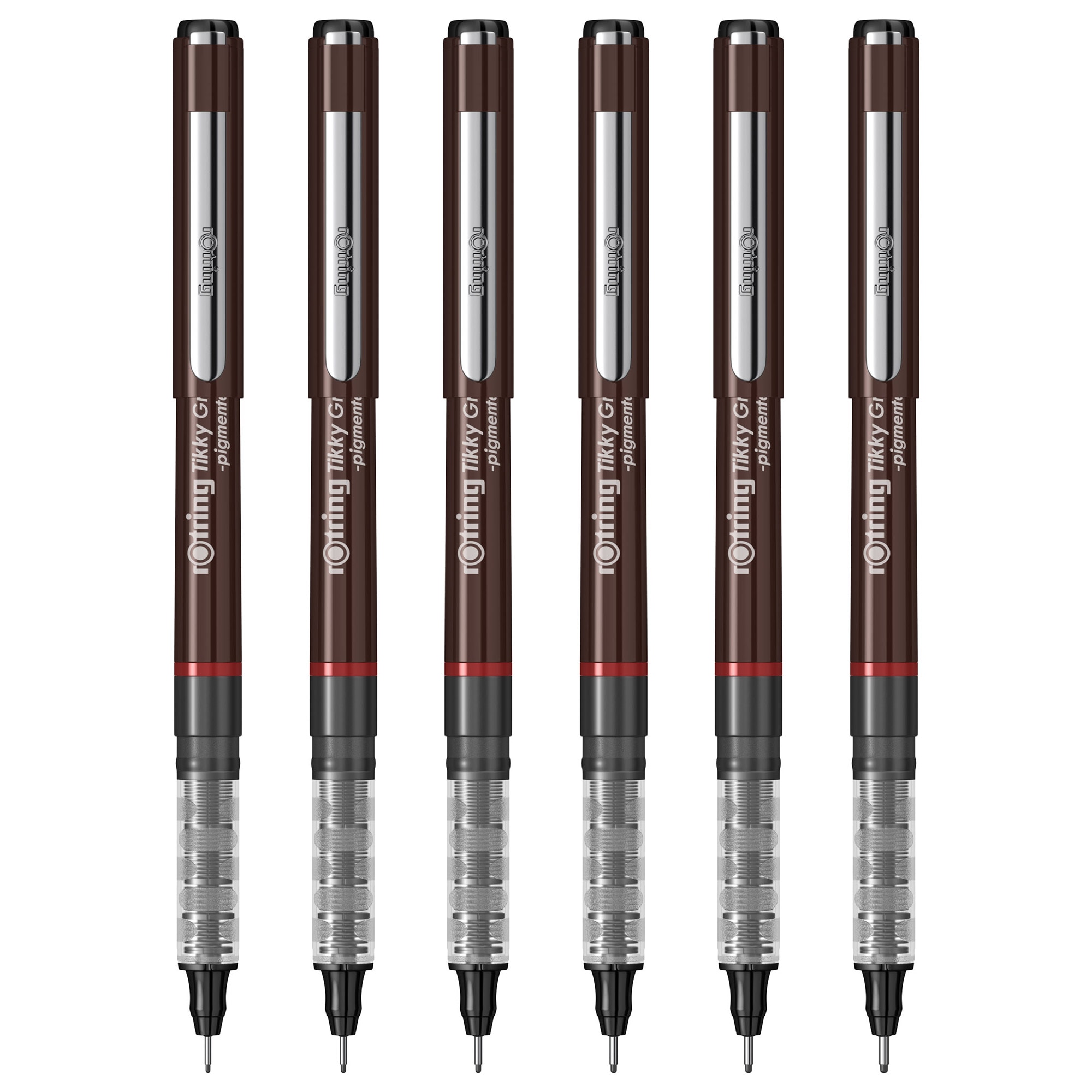 Set Rotring 6 linere tikky grafic 0.1/ 0.2/0.3/0.4/0.5/0.7 - eMAG.ro