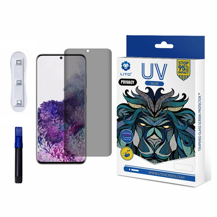 Huawei P60 / P60 Pro fólia - Lito 3D UV üveg - Adatvédelem
