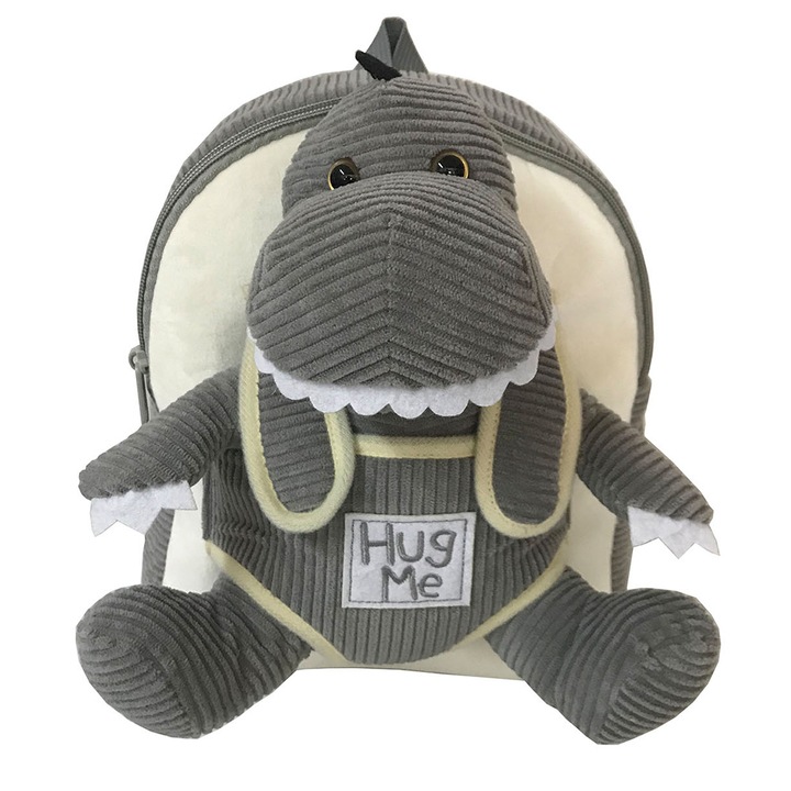 Ghiozdan gradinita S-cool, Baby Animals, Rhino, 23x8x28 cm