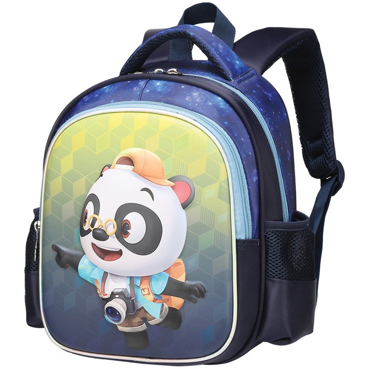 Ghiozdan 3D S-cool, Panda, 25x17x31 cm