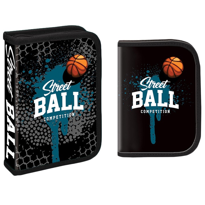 Несесер S-cool, Оборудван, Street ball, 1 цип, 2 удължителя, 32 части