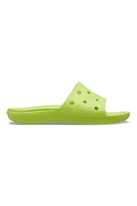 Crocs, Papuci unisex cu perforatii, Verde fistic, 37-38