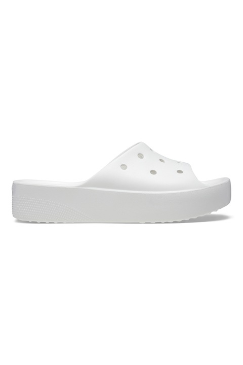 Crocs, Papuci cu perforatii, Alb, 38-39