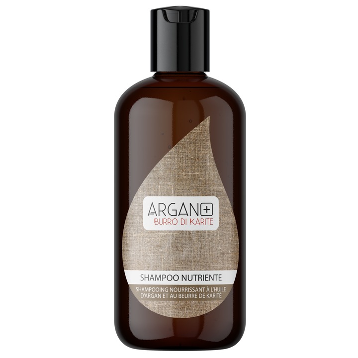 Sampon nutrient hidratant cu unt de shea Argan+ 250 ml