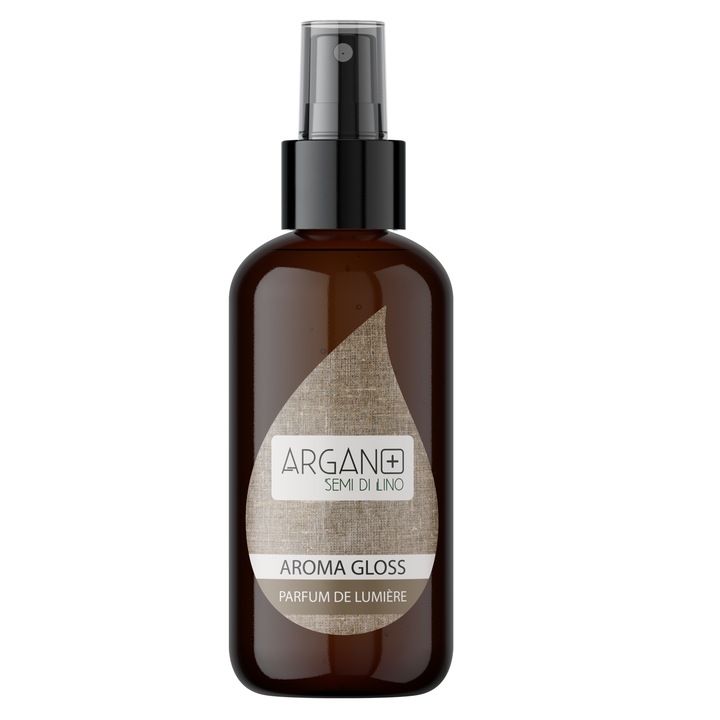 Parfum de par cu seminte de in Aroma Gloss Argan+ 100 ml