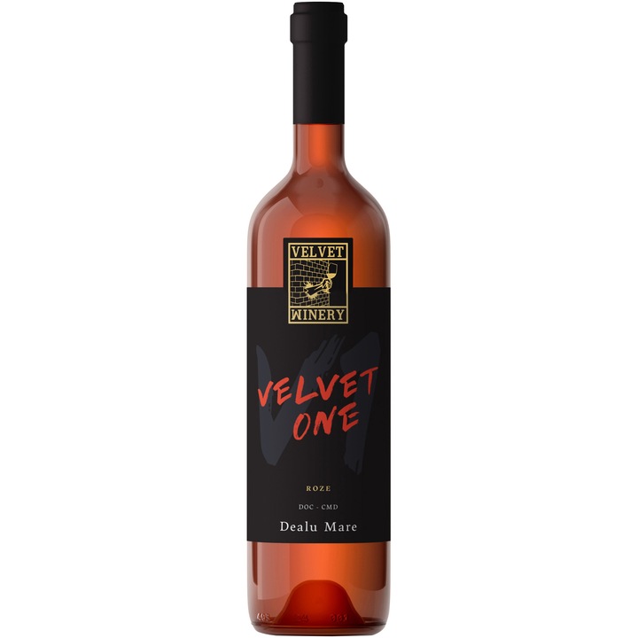 Vin Rose Velvet One, Feteasca Neagra, Sec, 0.75l