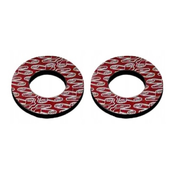 Set protectii palma Renthal Donuts pentru Cross/Enduro, rosu