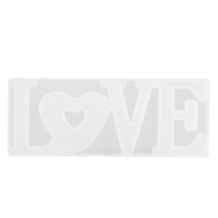 Szilikon sütőforma, angol betű alakú, torta díszítő kellékkészlet, fehér