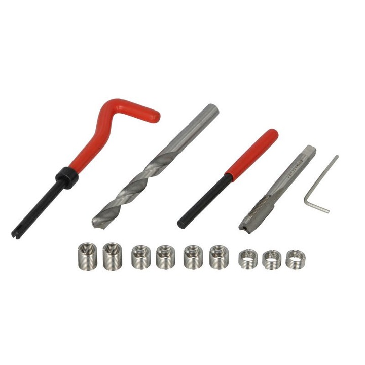 Set 14 bucati de rezerve reparatie filete, dimensiune filet M9x1,25 mm SEALEY