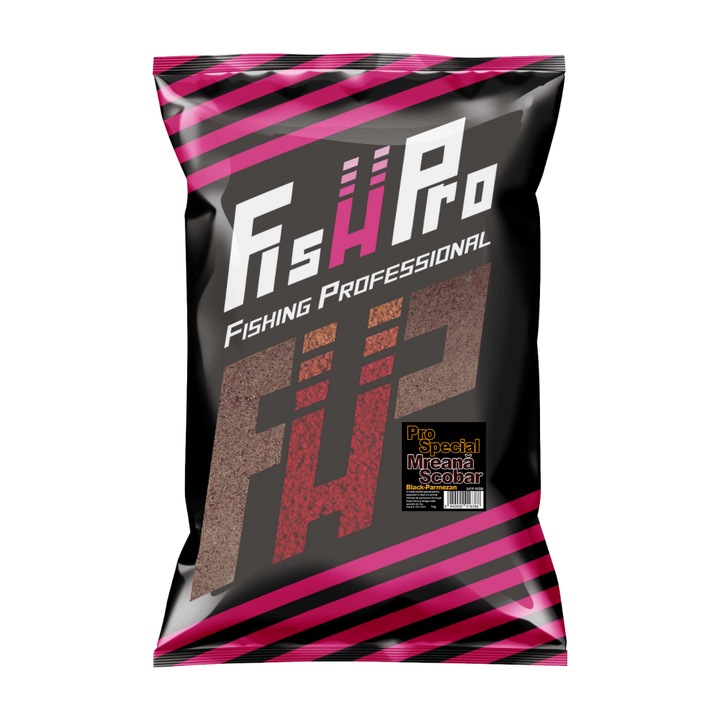 Nada Fish Pro Mreana Scobar Black - Parmezan - 1Kg