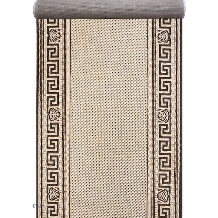 Пътека за коридор Jute, Home Vista, Natura 900, Бежово / Кафяво, 100x200 см