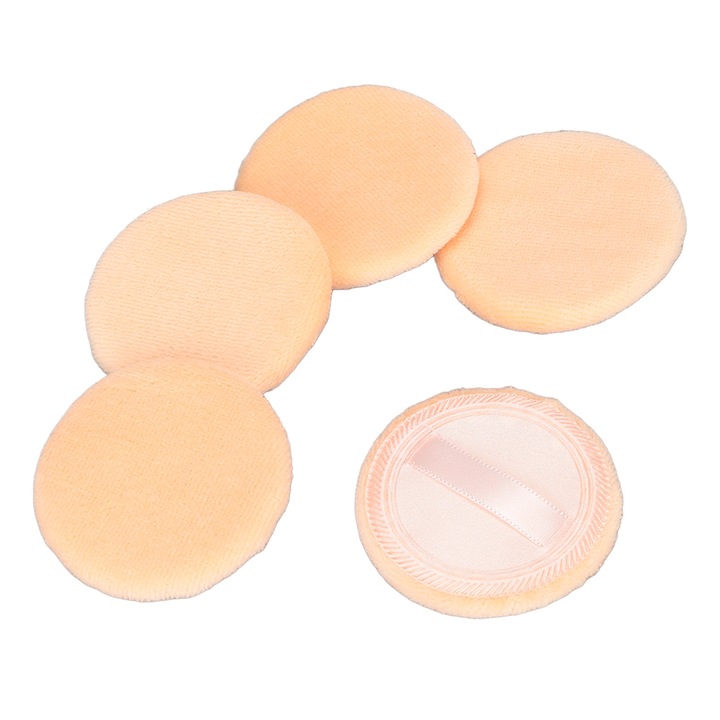Set 5 Aplicatoare Machiaj Zeaicos, Multicolor, 60x7mm