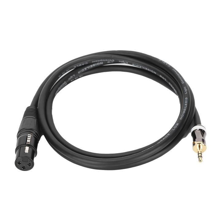 XLR към 3,5 мм кабел, 1,5 м, безкислородна мед, PVC