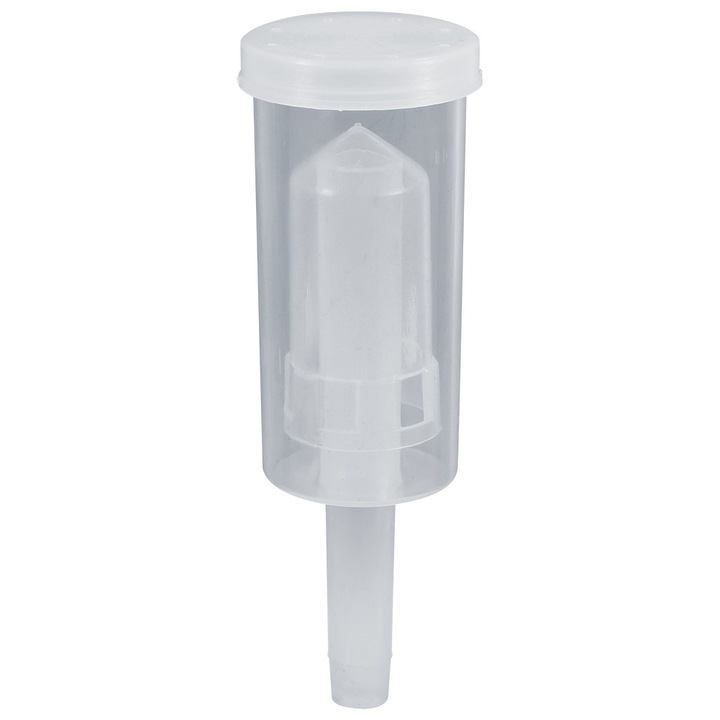 Supapa pentru fermentare vin, QttvbTna, plastic, alb
