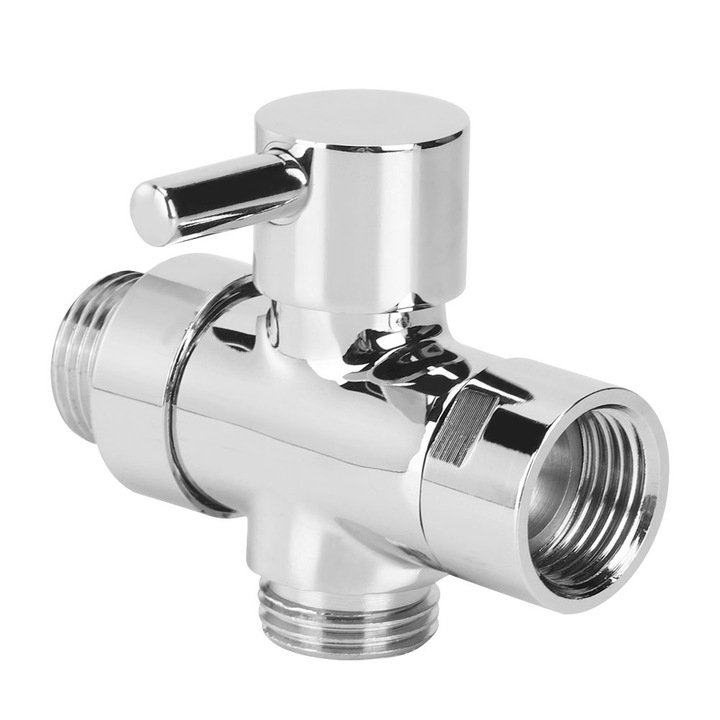 Adaptor multifunctional pentru robinet Tovbmup, cupru rezistent la temperatura, 8x7x3.5cm