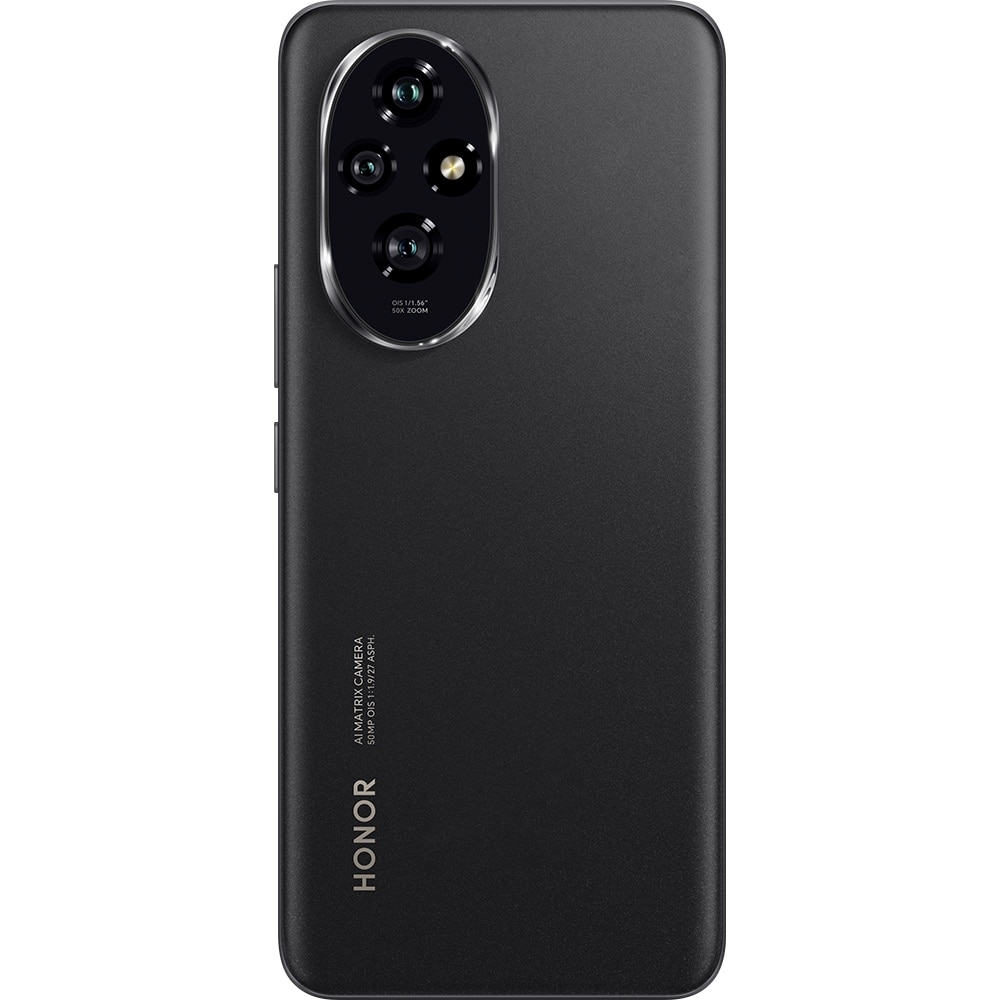 Telefon mobil HONOR 200, 12GB RAM, 512GB, 5G, Black