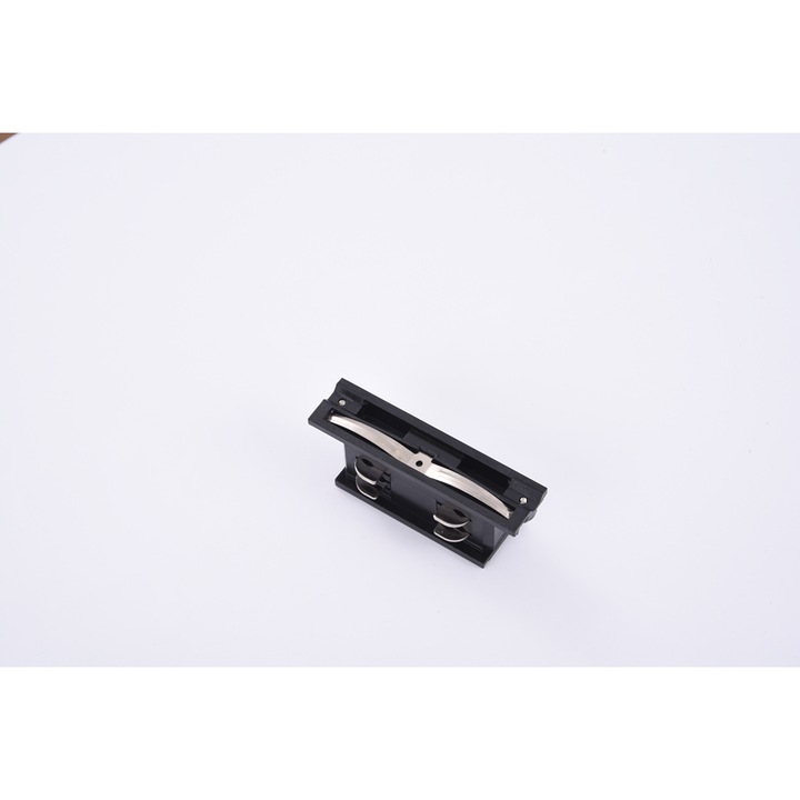 Conector simplu pentru sina Azzardo Mini, negru, plastic/metal