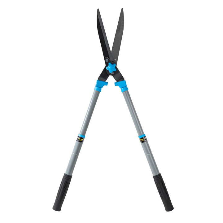 Teleszkópos kerti olló, Haushalt, acél pengék 0,4 mm, 64 - 82 cm