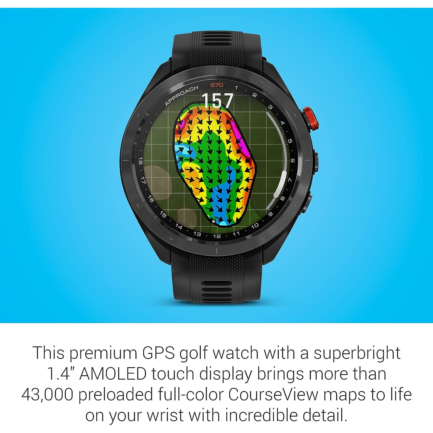 GARMIN　APPROACH　S70　47MM Approach® S70 - 47 mm | Garmin
