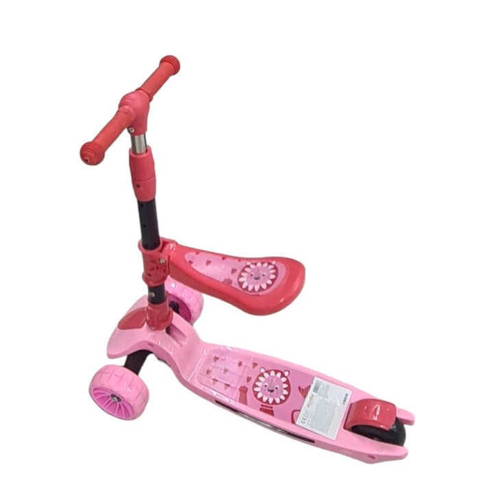 Gyerek roller 60×60×29 üléssel, állítható kormánymagassággal 70-80cm, max. teherbírás 40 kg