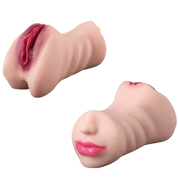 Орален мастурбатор Fleshlight, 3 в 1, Анус, Вагина, За мъже, Реалистична текстура, Универсален