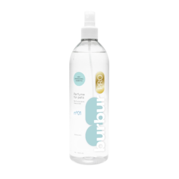 Parfüm kutyáknak és macskáknak, BURBUR, No. 1, levendula és petitgrain ízű, 500 ml
