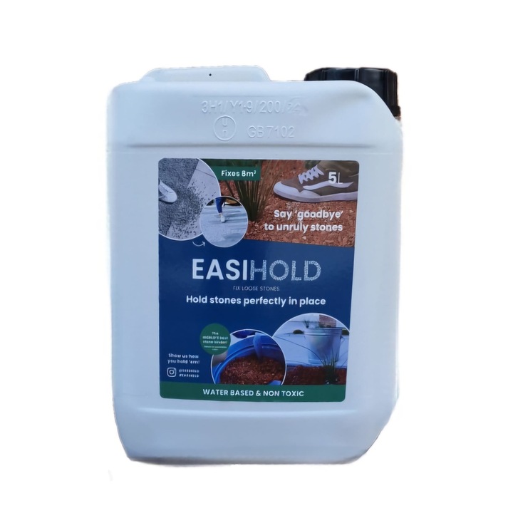 Easihold - vízbázisú ragasztó kövek rögzítésére és védelmére 5 liter