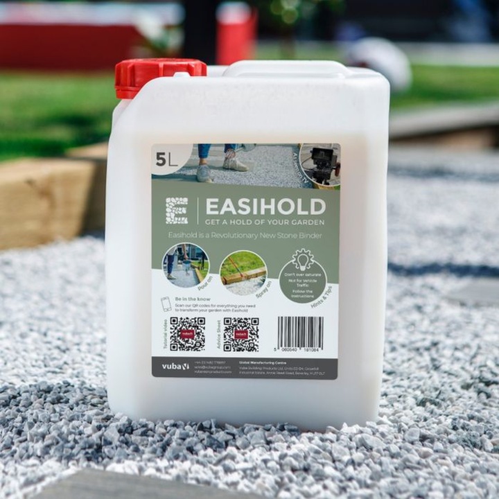 Easihold - vízbázisú ragasztó kövek rögzítésére és védelmére 5 liter