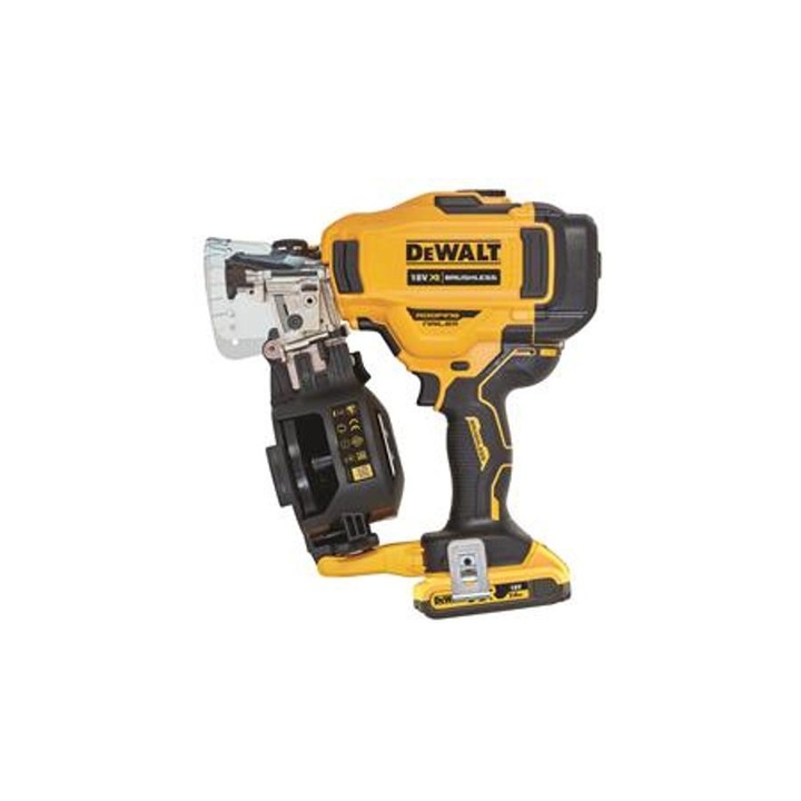 DeWalt akkus 18V XR szénkefementes 2 sebességes zsindelyszögező TSTAK