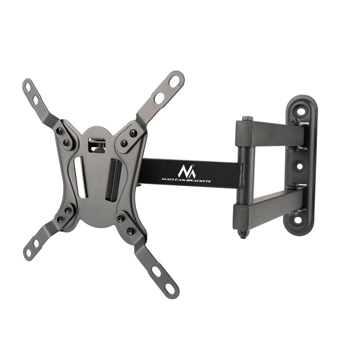Стойка Maclean MC-418 ТВ, VESA 200x200, 23-43", 30 кг, черна