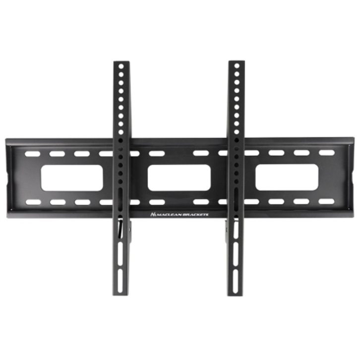 Suport TV perete Maclean MC-419 32-100'', max 80kg, VESA 100x200-600x400, distanta perete 35mm, negru, nivel si kit montaj inclus