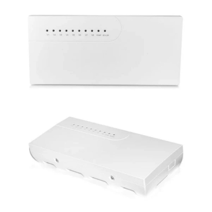 Termostat inteligent HY525, Hysen, Control 8 zone, Alb