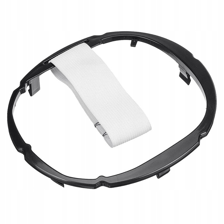 Autó sebességváltó gomb tartó, kompatibilis a Fiat Panda 2003-2012, 500/500C 2007-2013 modellekkel, műanyag, fekete