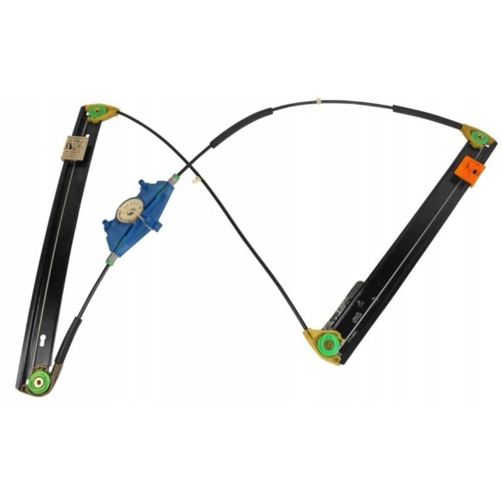 Mecanism Ridicare Geam, Far Stanga, Compatibil Cu Audi A4 B6, B7, 8E0 837 461B, Negru