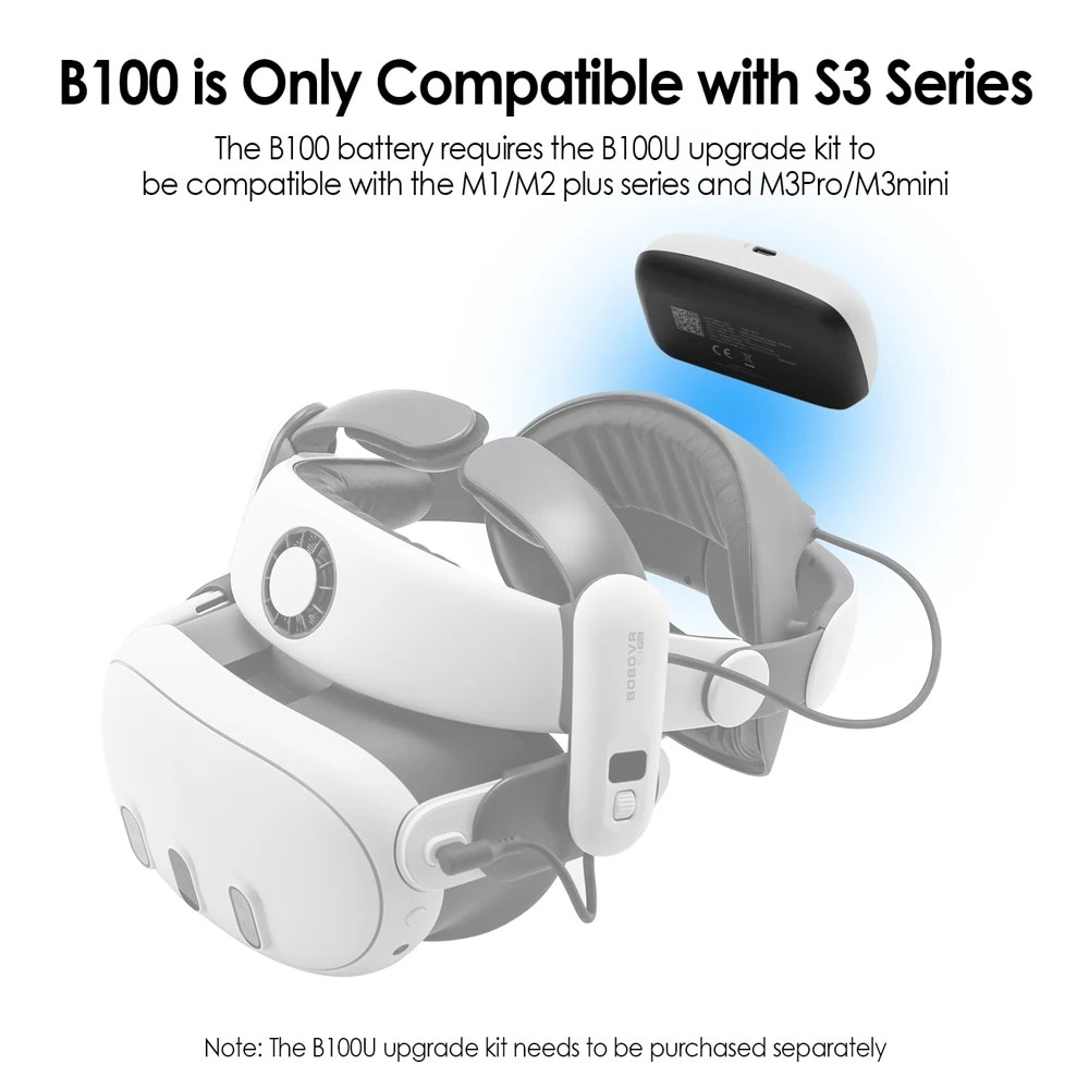 BOBOVR S3 Pro fejpánt Meta Quest 3-hoz, légkondicionáló rendszer, 10000 ...