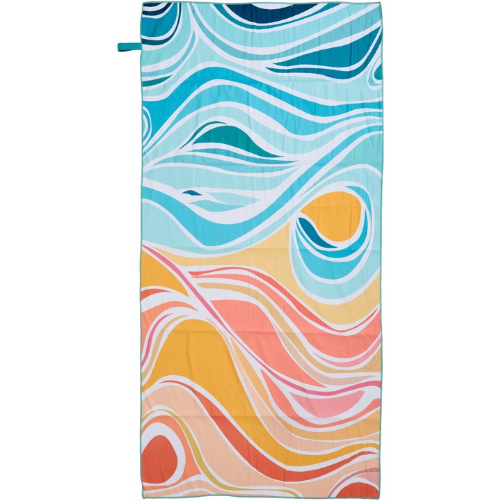 Плажна кърпа Heinner Home Waves, 90 x 180 см, 88% полиестер, 12% полиамид, 200 GSM
