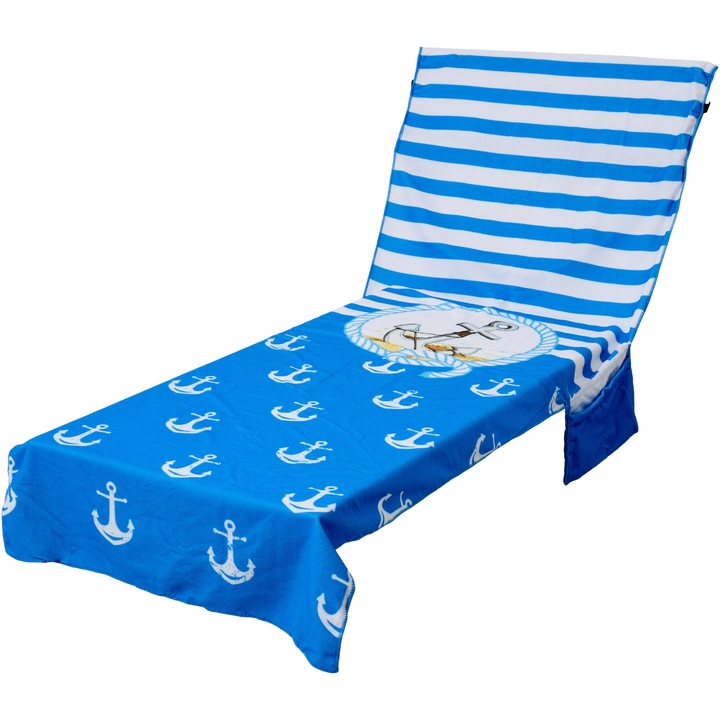 Кърпа за шезлонг Heinner Home Anchor, 74 x 207 см, 100% полиестер, 230 GSM