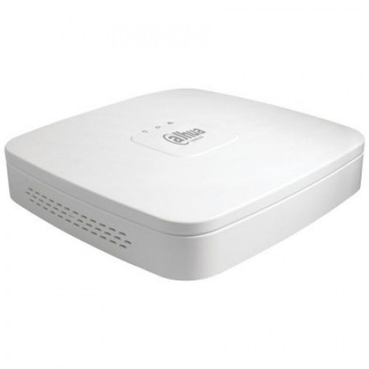 Мрежов видеодекодер Dahua IP NVR2104-4KS3, Бял