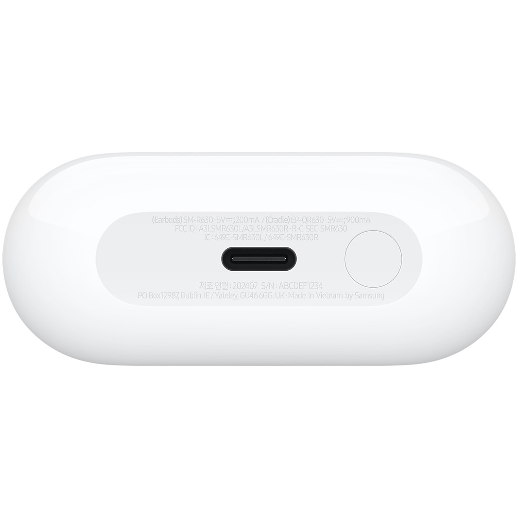 Samsung Galaxy Buds3 Pro ホワイト Casti SAMSUNG Galaxy Buds3 Pro, True Wireless, Bluetooth, In-Ear