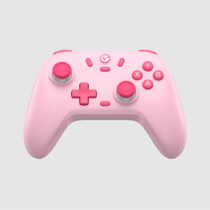 GameSir Nova Lite gamepad, multiplatform, Bluetooth/USB-C, rezgés, rózsaszín, 155x104x61mm