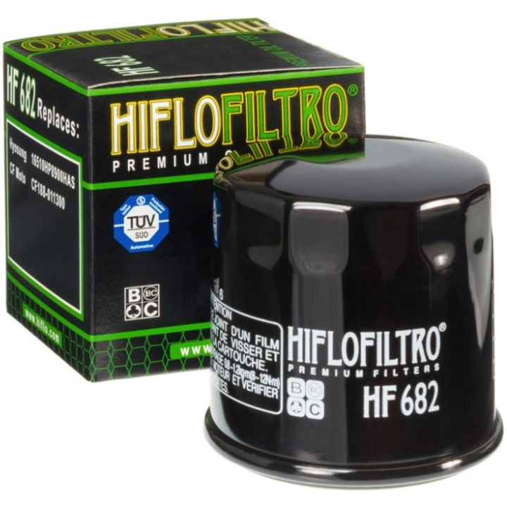 Filtru de ulei Hiflofiltro HF682 pentru ATV CF Moto 500, Hyosung TE 450