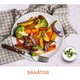 Friteuza Cu Aer Cald, Fara Ulei, IMA Trend® XL Air Fryer, Putere 1400W, Capacitate 8 Litri, Ecran Tactil Digital, Airfryer cu Temperatura Reglabila 80-210°C, Timer 60 Minute, Cos Detasabil, Display Digital, Gatire Rapida si Uniforma, Negru