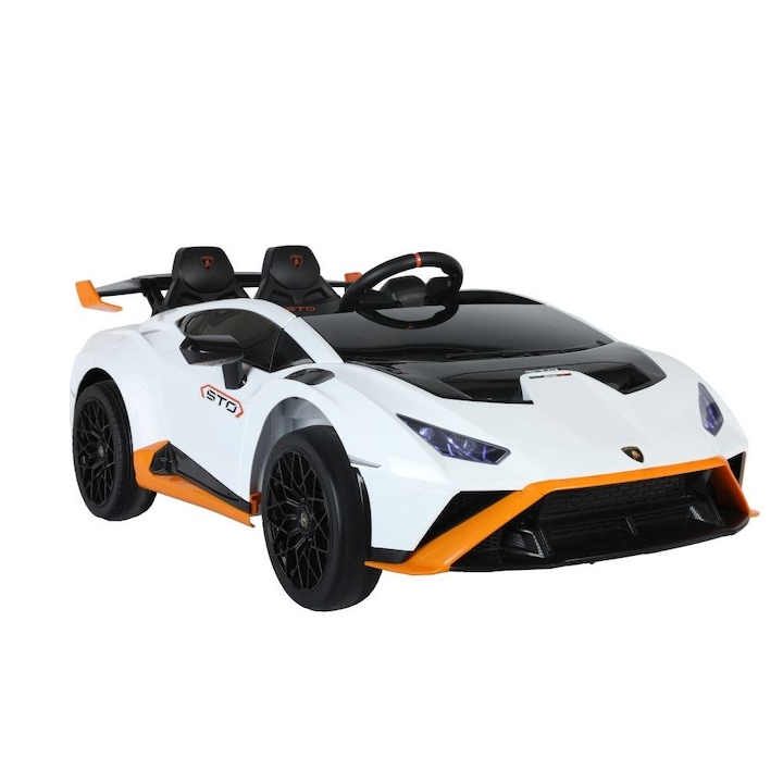 Детска електрическа кола Luka Lamborghini STO DRIFT, 2x45W, 24V4,5Ah, сива, 117x70x45cm