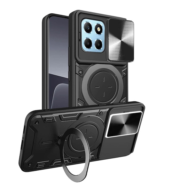 Honor X6 / X8 5G / 70 Lite borítója - Techsuit CamGuard Pro - fekete