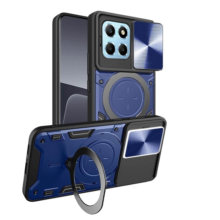 Кейс за Honor X6 / X8 5G / 70 Lite - Techsuit CamGuard Pro - Син