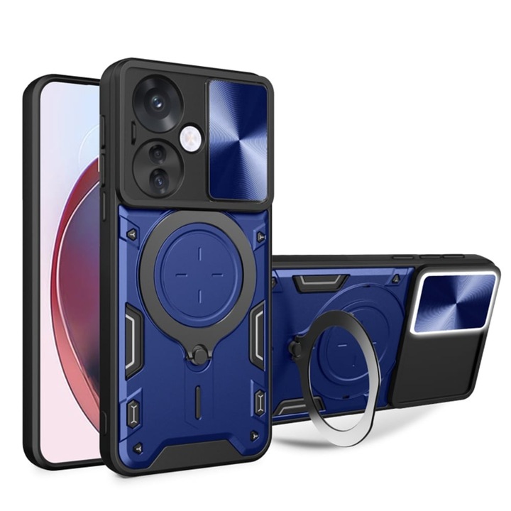 Капак за Oppo Reno11 F - Techsuit CamGuard Pro - син