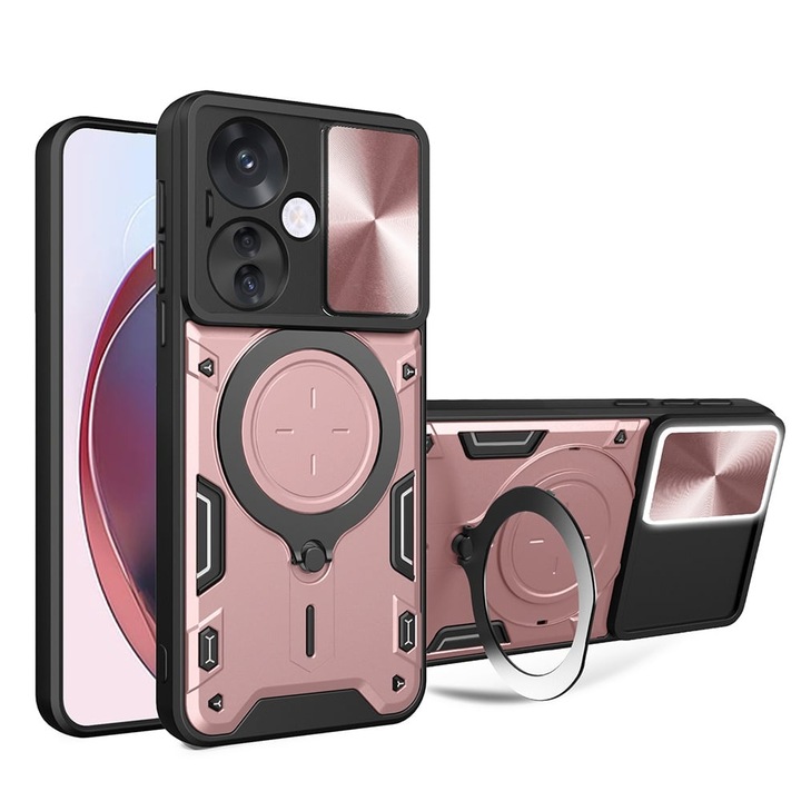 ΠΠ΅ΠΉΡ Π·Π° Oppo Reno11 F - Techsuit CamGuard Pro - Rose Gold