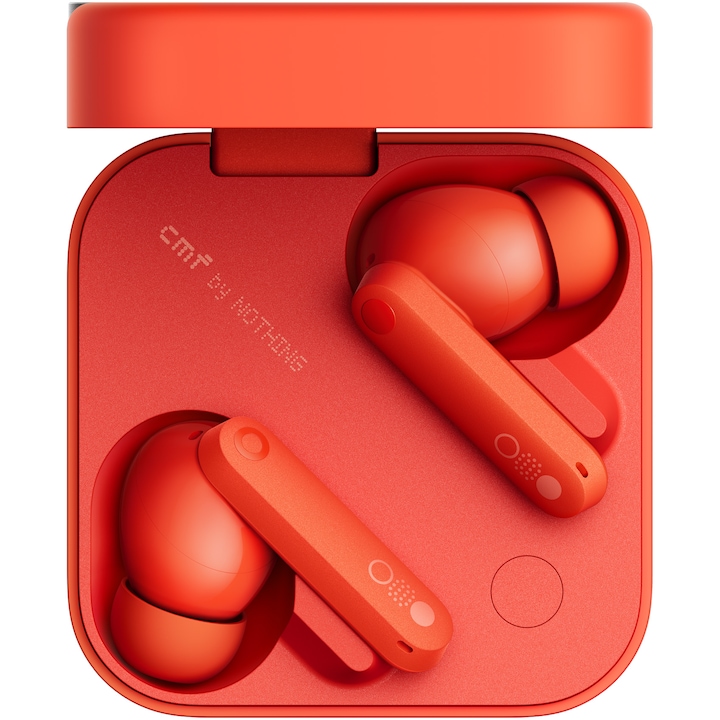 Слушалки In-Ear CMF Buds Pro 2 by Nothing, True Wireless, Bluetooth, Remastered ANC, IP55, Orange