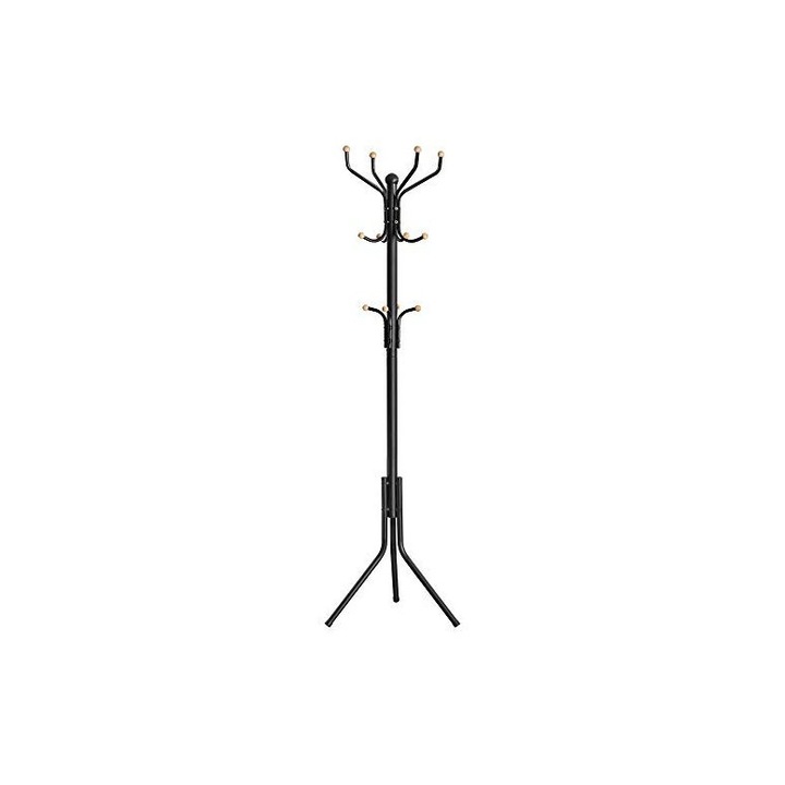 Cuier, Songmics, CR-0049, Negru, 70x70x182 cm